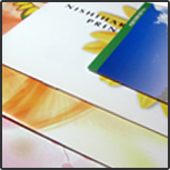 二つ折り両面カラー